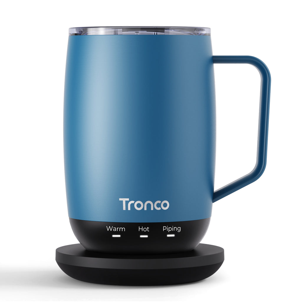 Tronco Temperature Control Heated Coffee Mug 14 oz