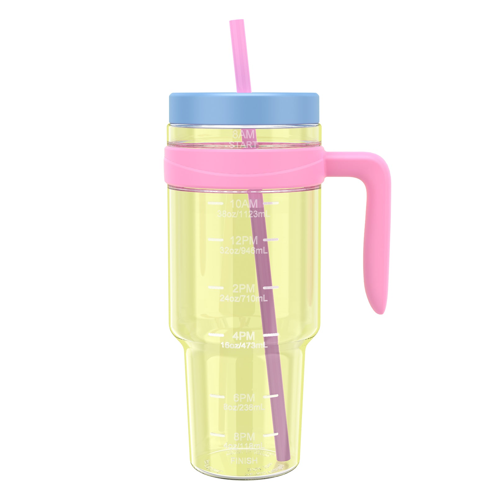 Tronco 50 oz Tritan Tumbler with Lid and Straw