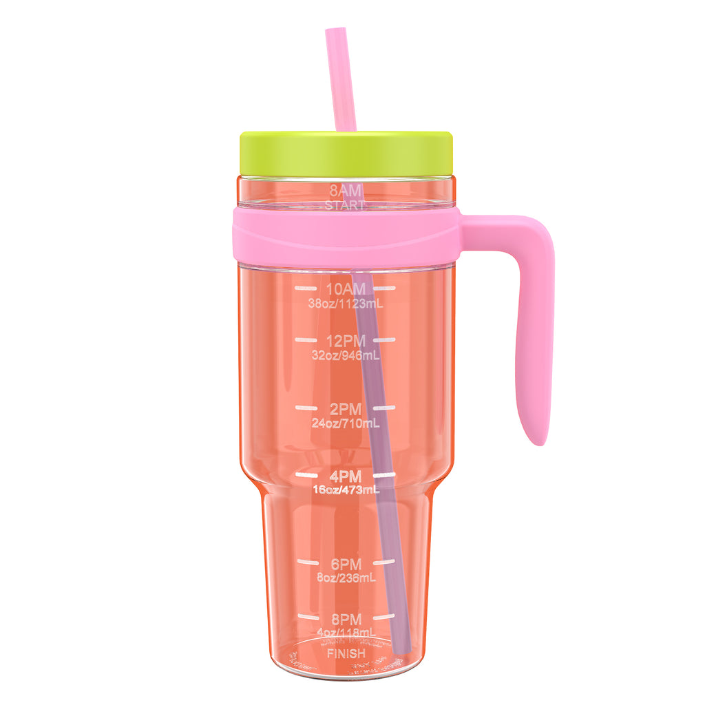 Tronco 50 oz Tritan Tumbler with Lid and Straw