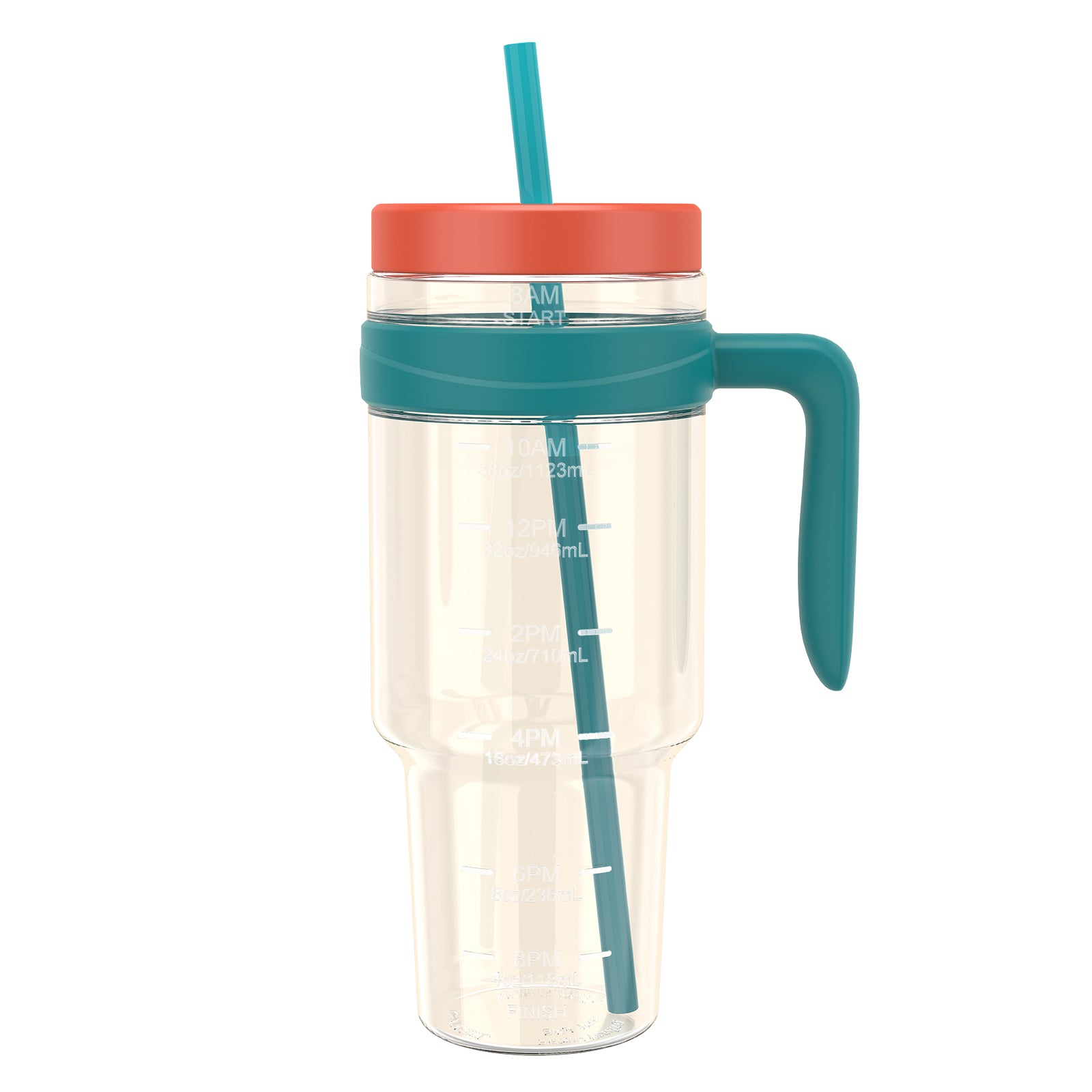 Tronco 50 oz Tritan Tumbler with Lid and Straw